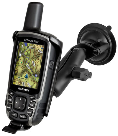 RAM® Twist-Lock™ Composite Suction Cup Mount for Garmin Astro 320 + More - RAP-B-166-GA41 - OC Mounts