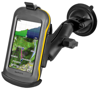 RAM® Twist-Lock™ Composite Suction Mount for Garmin Montana 600 + More - RAP-B-166-GA46 - OC Mounts