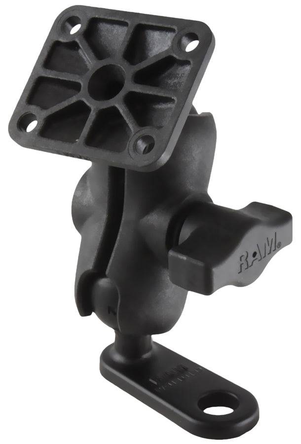 RAM® Double Ball Mount with 11mm Bolt Head Adapter and AMPS Plate - RAP-B-252-A-347U - OC Mounts