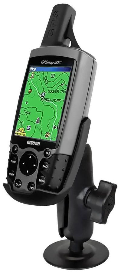 RAM® Flex Adhesive Double Ball Mount for Garmin Astro 200 + More - RAP-B-378-GA12 - OC Mounts
