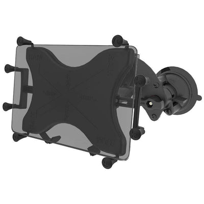 RAM® X-Grip® with RAM® Twist-Lock™ Pivot Suction for 9"-10" Tablets - RAM-B-189-PIV1-UN9-KRU - OC Mounts