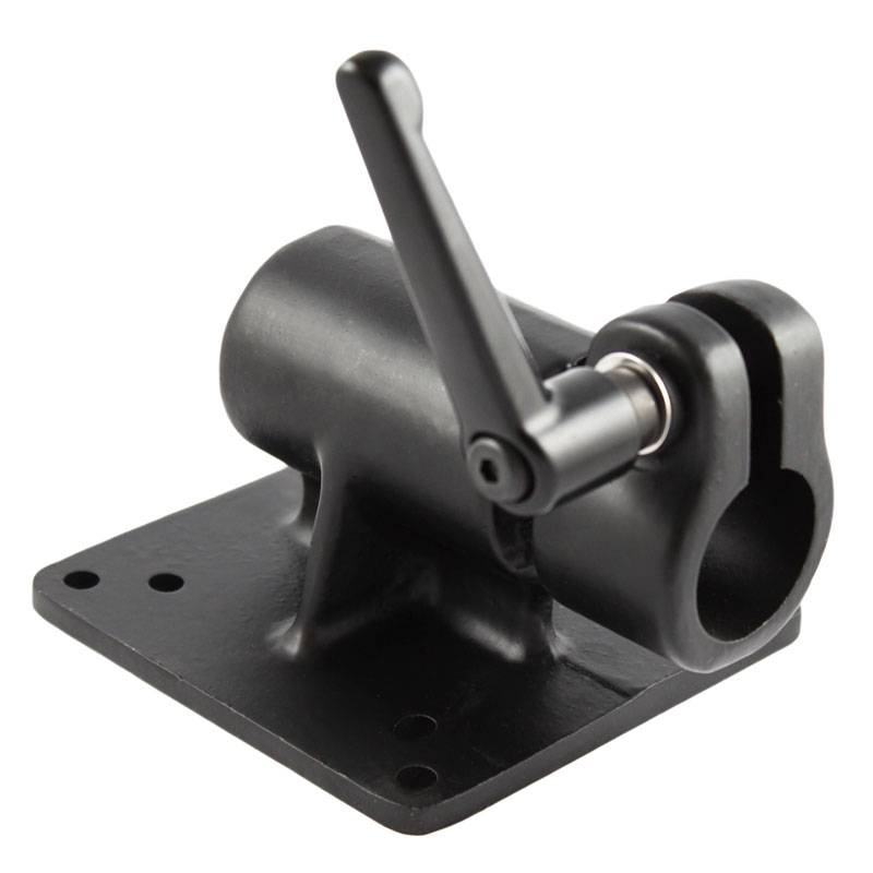 RAM® 100x100mm VESA Plate with 1" NPT Hole - RAM-D-246HU - OC Mounts