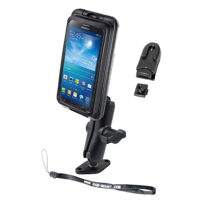 RAM® Aqua Box® Pro 20 with Double Ball Diamond Plate Mount - RAM-B-102-AQ7-2CU - OC Mounts