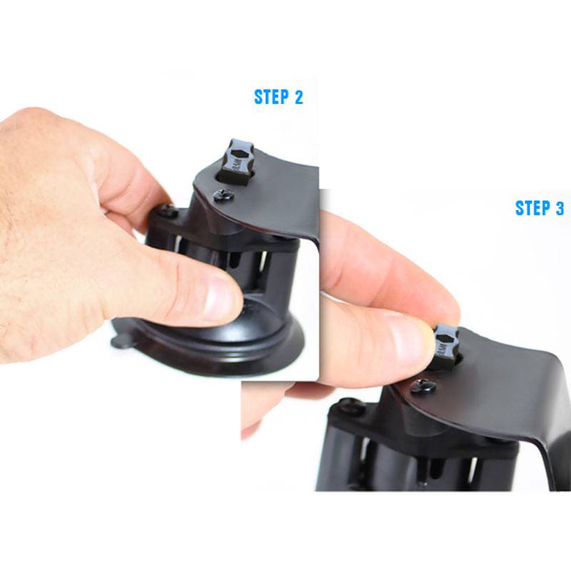 RAM® X-Grip® with RAM® Twist-Lock™ Pivot Suction for 9"-10" Tablets - RAM-B-189-PIV1-UN9-KRU - OC Mounts