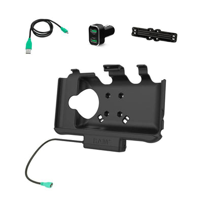RAM® Powered Holder for Tab Active3 & Active2 with CLA Vehicle Charger - RAM-HOL-SAM60P-CIGU - OC Mounts