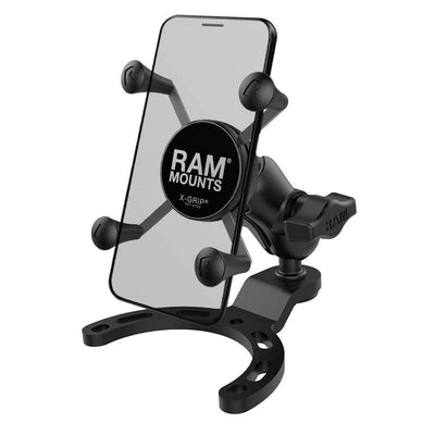RAM® X-Grip® Phone Mount with Small Gas Tank Base - RAM-B-410-A-UN7BU - OC Mounts