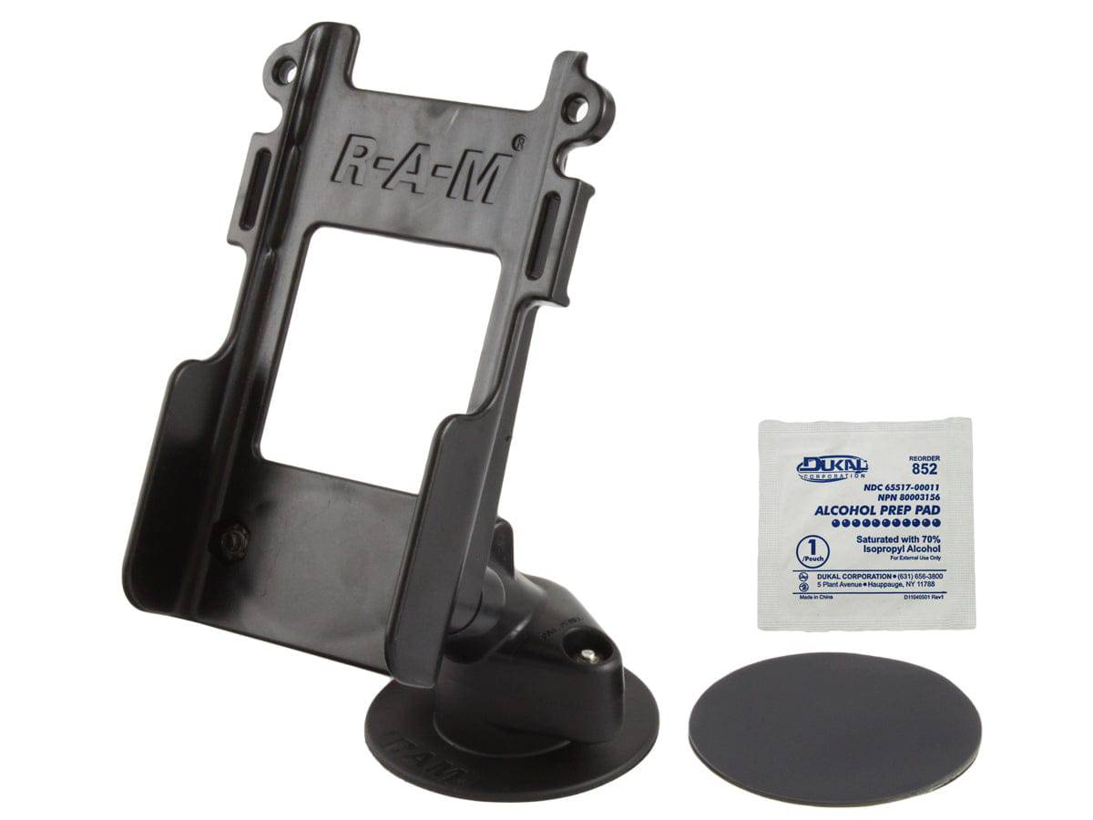 RAM® Flex Adhesive Dashboard Mount with Belt Clip Adapter - RAP-SB-178-BC1U - OC Mounts