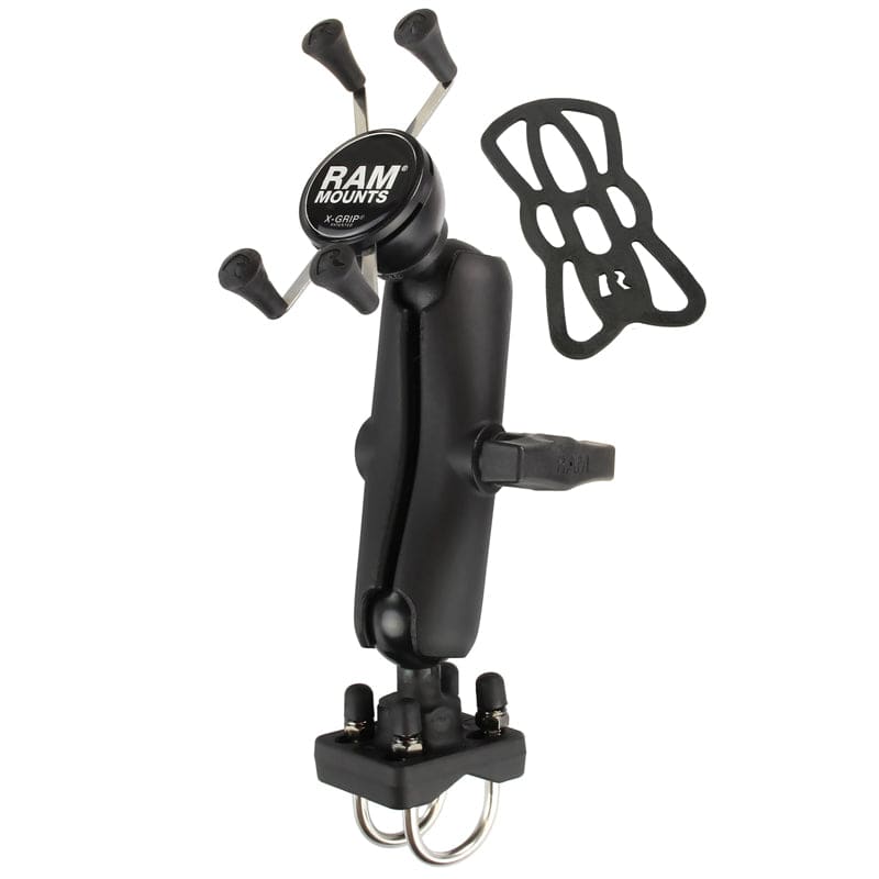 RAM® X-Grip® Double U-Bolt Mount - RAM-101U-235-UN7 - OC Mounts