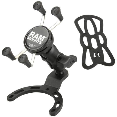 RAM® X-Grip® Phone Mount with Small Gas Tank Base - RAM-B-410-A-UN7BU - OC Mounts