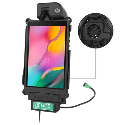 Locking GDS® Cool-Dock™ for Samsung Tab A 8.0 (2019) SM-T290 & T-295 - RAM-GDS-DOCKLF-SAM55U - OC Mounts