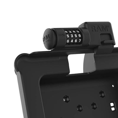 GDS® Combo Locking Powered Dock for Zebra ET5x 10.1" Series - RAM-HOL-ZE11PCLU - OC Mounts