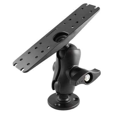 RAM® Large Marine Electronics Mount with Jam Nut - RAM-D-111U-C-MI1 - OC Mounts