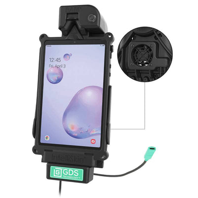 Locking GDS® Cool-Dock™ for Samsung Tab A 8.4 SM-T307 - RAM-GDS-DOCKLF-SAM67U - OC Mounts