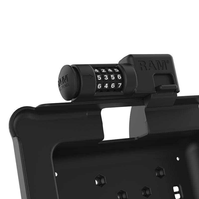 GDS® Combo Locking Power + Data Dock for Zebra ET5x 10.1" Series - RAM-HOL-ZE11PDCLU - OC Mounts