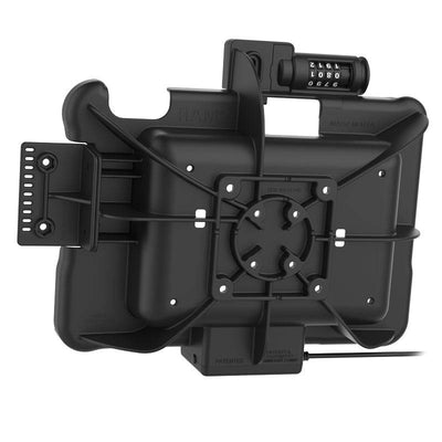 GDS® Combo Locking Powered Dock for Zebra ET5x 10.1" Series - RAM-HOL-ZE11PCLU - OC Mounts