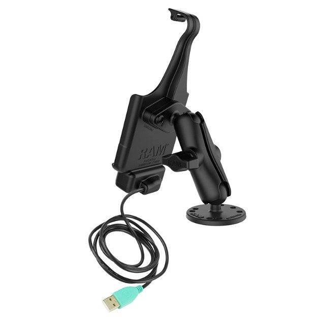 RAM® EZ-Roll'r™ Powered Drill-Down Mount for Samsung XCover Pro - RAM-B-138-SAM9PU - OC Mounts
