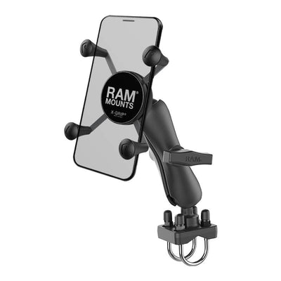 RAM® X-Grip® Double U-Bolt Mount - RAM-101U-235-UN7 - OC Mounts