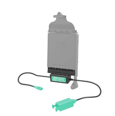 GDS® Power + Dual USB Data Dock Cup for IntelliSkin® Next Gen Tablets - RAM-GDS-DOCK-V10PD2U - OC Mounts