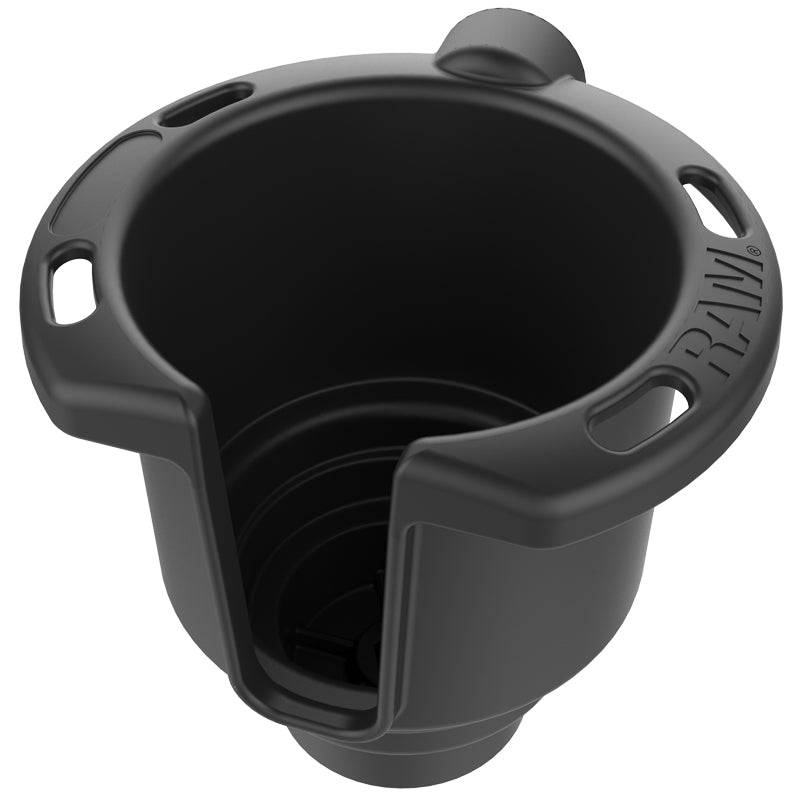 RAM® Cup Holder with Leash Plug Adapter - RAP-405-429 - OC Mounts