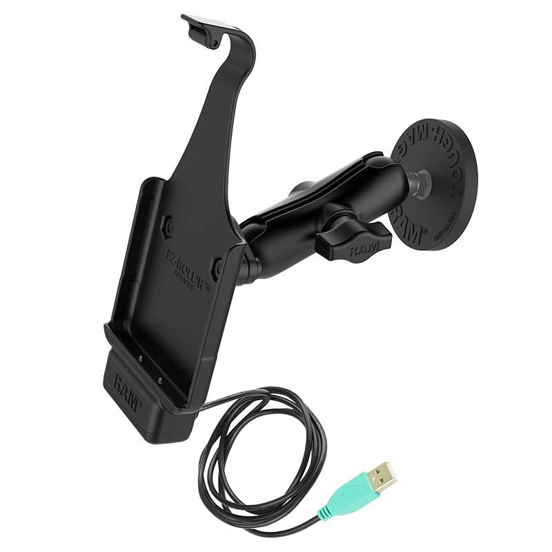 RAM® EZ-Roll'r™ Powered Magnetic Mount for Samsung XCover Pro - RAM-B-MAG66-SAM9PU - OC Mounts