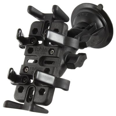 RAM® Finger-Grip™ Universal Mount with RAM® Twist-Lock™ Suction Cup - RAP-B-104-224-UN4U - OC Mounts