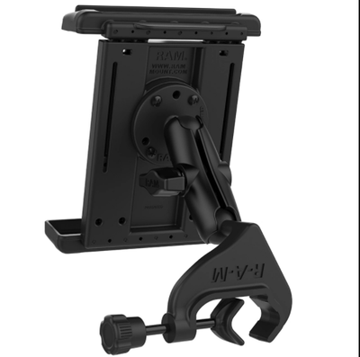RAM® Tab-Tite™ Yoke Clamp Mount for iPad mini with Heavy Duty Cases - RAM-B-121-TAB12U - OC Mounts