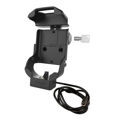RAM® Key-Locking Form-Fit Powered Dock for Zebra TC70, 72, 75 & 77 - RAM-HOL-ZE7LU - OC Mounts