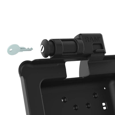 GDS® Key Locking Form-Fit Holder for Zebra ET5x 10.1" Series - RAM-HOL-ZE11KLU - OC Mounts