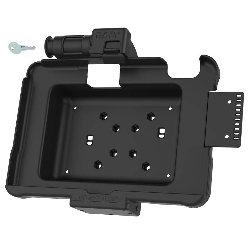 GDS® Key Locking Form-Fit Holder for Zebra ET5x 10.1" Series - RAM-HOL-ZE11KLU - OC Mounts