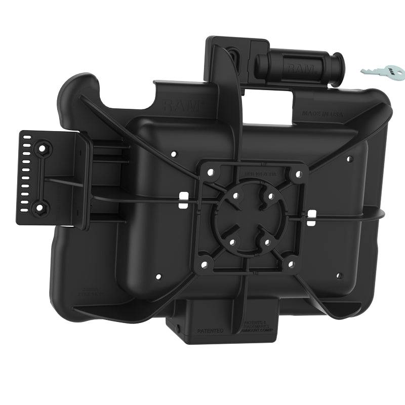 GDS® Key Locking Form-Fit Holder for Zebra ET5x 10.1" Series - RAM-HOL-ZE11KLU - OC Mounts