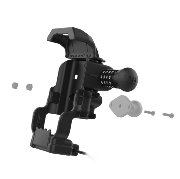 RAM® Powered Combo-Locking Dock for Panasonic Toughbook FZ-N1 & FZ-F1 - - OC Mounts