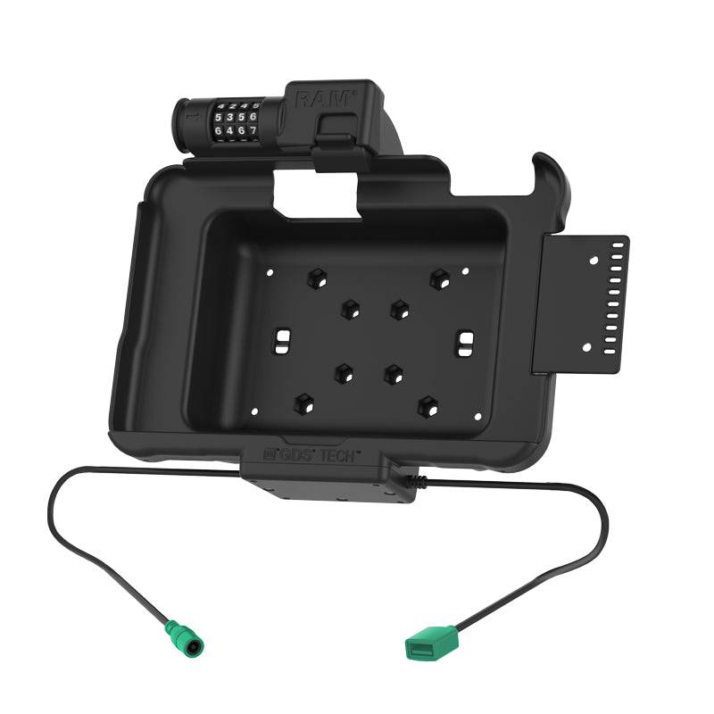 GDS® Combo Locking Power + Data Dock for Zebra ET5x 8.3" & 8.4" Series - RAM-HOL-ZE10PDCLU - OC Mounts