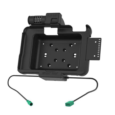GDS® Combo Locking Power + Data Dock for Zebra ET5x 8.3" & 8.4" Series - RAM-HOL-ZE10PDCLU - OC Mounts