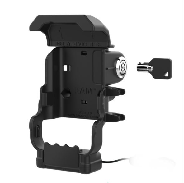 RAM® Powered Key-Locking Cradle for Panasonic Toughbook FZ-N1 & FZ-F1 - RAM-HOL-PAN11PKLU - OC Mounts