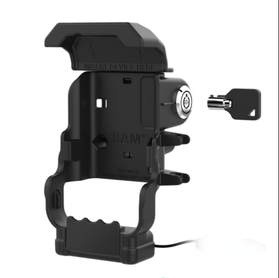 RAM® Powered Key-Locking Cradle for Panasonic Toughbook FZ-N1 & FZ-F1 - RAM-HOL-PAN11PKLU - OC Mounts