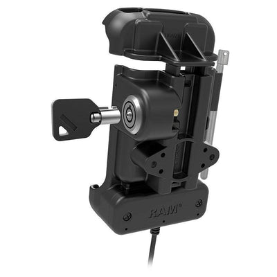 RAM® Key-Locking Form-Fit Powered Dock for Honeywell CT50, CT60 Series - RAM-HOL-HON7KLU - OC Mounts