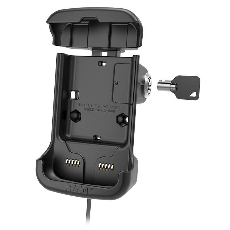 RAM® Key-Locking Form-Fit Powered Dock for Honeywell CT50, CT60 Series - RAM-HOL-HON7KLU - OC Mounts