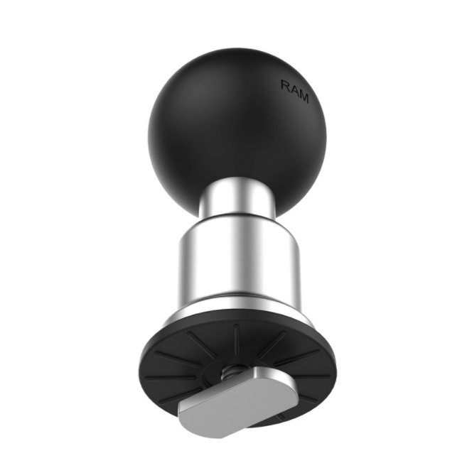 RAM® Aluminum Track Ball™ with T-Bolt Attachment - RAM-463-TRA1U - OC Mounts