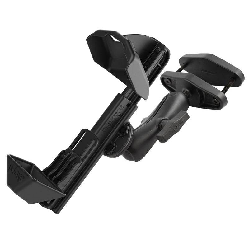 RAM® Quick-Draw™ Mount for Zebra TC8000/8300 with 4" Square Post Clamp - RAM-101-247-4-ZE9U - OC Mounts