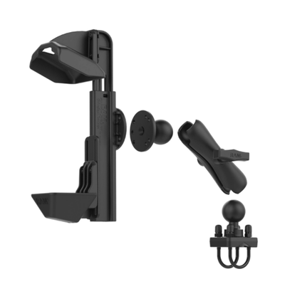 RAM® Quick-Draw™ Mount for Zebra TC8000/8300 with Double U-Bolt Base - RAM-101-235-1-ZE9U - OC Mounts