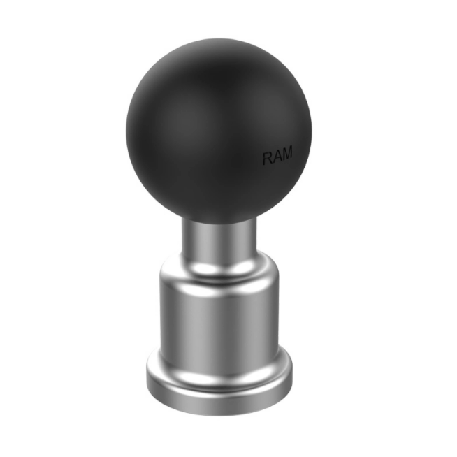 RAM® Aluminum Pin-Lock™ Ball Adapter with 1/4"-20 Female Thread - RAM-463U - OC Mounts