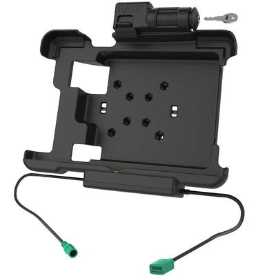 GDS® Combo Locking Power + Dual USB Dock for Zebra XSLATE L10 - RAM-HOL-ZE15PD2CLU - OC Mounts