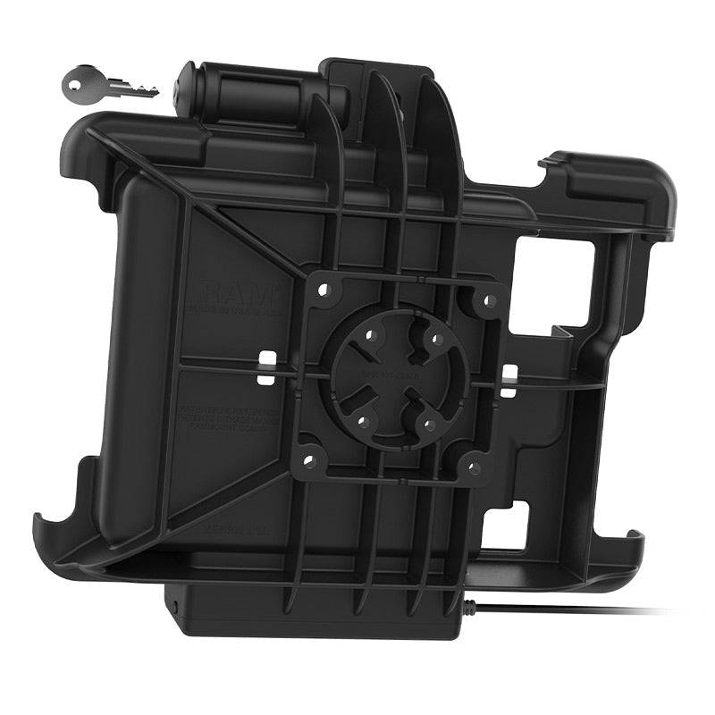 GDS® Key Locking Powered Dock for Zebra XSLATE L10 - RAM-HOL-ZE15PKLU - OC Mounts
