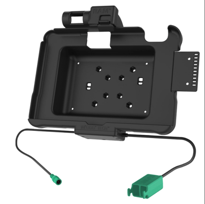 GDS® Power + Dual USB Dock for Zebra ET5x 10.1" Series - RAM-HOL-ZE11PD2U - OC Mounts