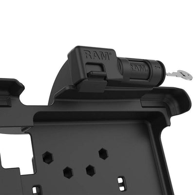 GDS® Key Locking Powered Dock for Zebra XSLATE L10 - RAM-HOL-ZE15PKLU - OC Mounts