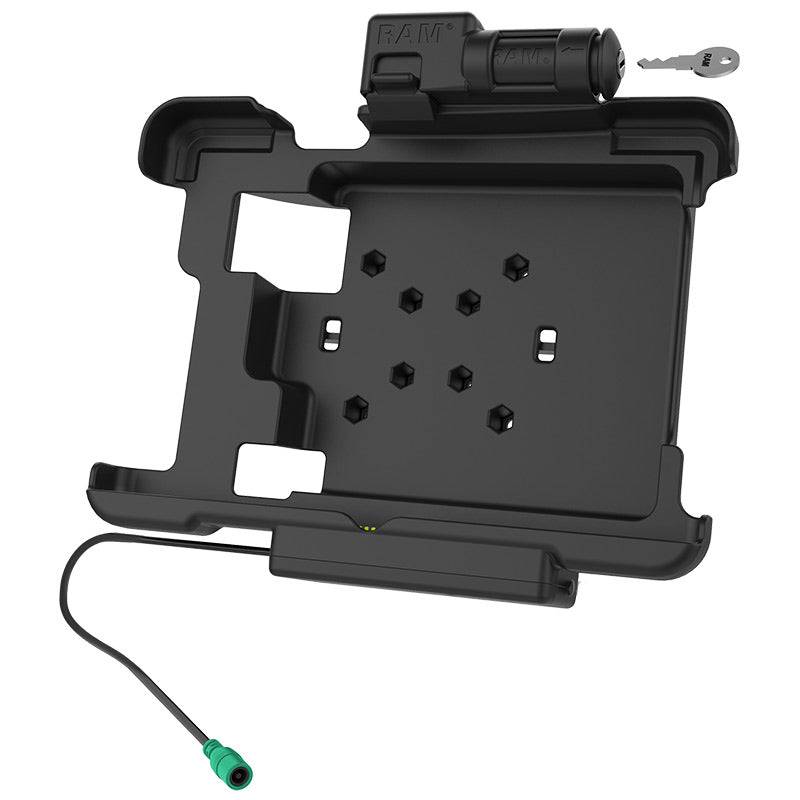 GDS® Key Locking Powered Dock for Zebra XSLATE L10 - RAM-HOL-ZE15PKLU - OC Mounts