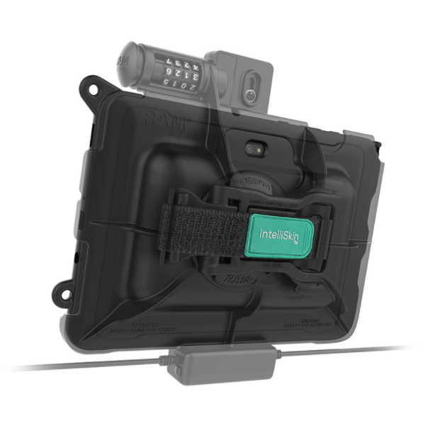 RAM® Skin™ Combo-Locking Power + Data Dock for Samsung Tab Active Pro - RAM-HOL-SAM57PDCLU - OC Mounts