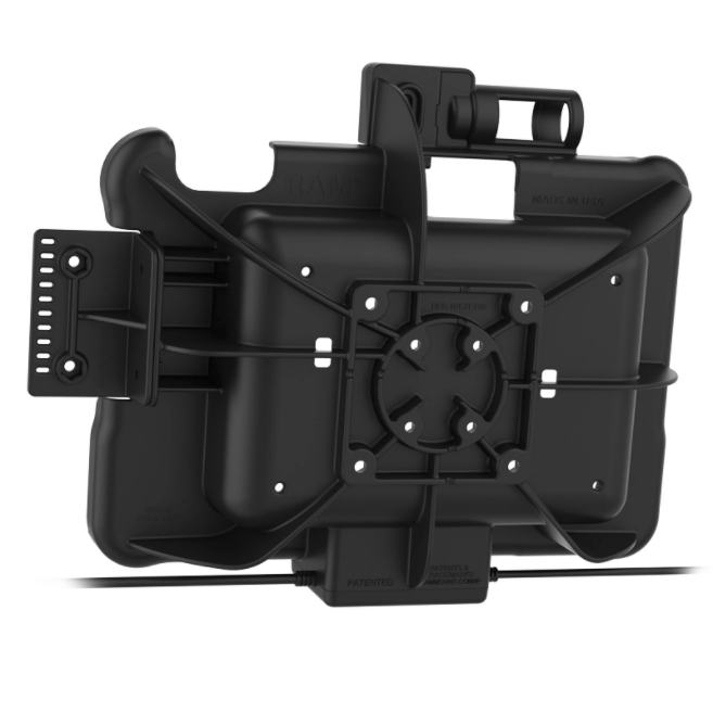 GDS® Power + Dual USB Dock for Zebra ET5x 10.1" Series - RAM-HOL-ZE11PD2U - OC Mounts