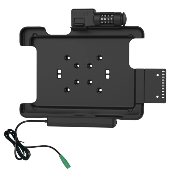 RAM® Combo Locking Powered Dock for Honeywell RT10 Tablet - RAM-HOL-HON9PCLU - OC Mounts