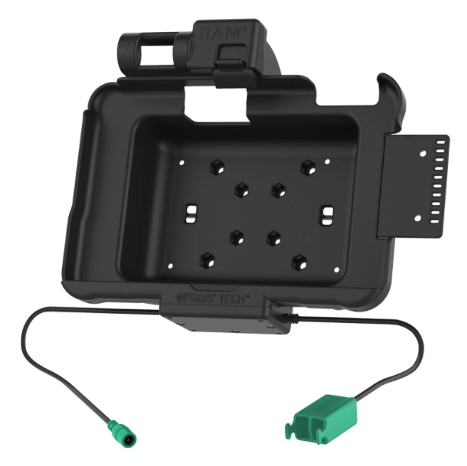 GDS® Power + Dual USB Dock for Zebra ET5x 8.3" & 8.4" Series - RAM-HOL-ZE10PD2U - OC Mounts